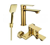 Mexen Royo R62 ensemble de baignoire, doré - 72203R62-50 3297 5907709197602