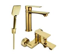 Mexen Royo R62 ensemble de baignoire, doré - 72203R62-50 3297 5907709197602