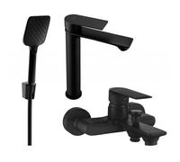 Mexen Royo R62 ensemble de bain, noir - 72213R62-70 3343 5907709198081