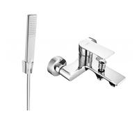 Mexen Royo R72 robinet de baignoire avec ensemble de douche, chrome - 7223R72-00 3349 5907709198265