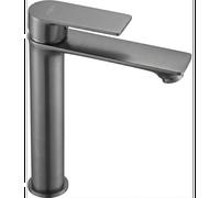 Mexen Royo robinet de lavabo haut, gris canon brossé - 72210-66 15228 5903163386811