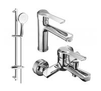Mexen Sabre DB74 ensemble de bain, chrome - 72103DB74-00 3104 5907709195639