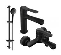 Mexen Sabre DB74 ensemble de bain, noir - 72103DB74-70 3105 5907709195646