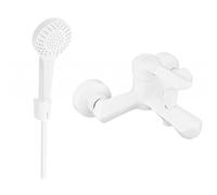 Mexen Sabre R05 robinet de baignoire avec ensemble de douche, blanc - 7213R05-20 3131 5907709195929