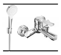 Mexen Sabre R05 robinet de baignoire avec ensemble de douche, chrome - 7213R05-00 3130 5907709195912
