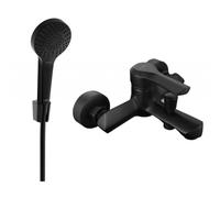 Mexen Sabre R05 robinet de baignoire avec ensemble de douche, noir - 7213R05-70 3132 5907709195936