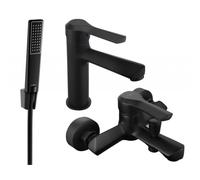 Mexen Sabre R72 ensemble de baignoire, noir - 72103R72-70 3127 5907709195882