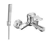 Mexen Sabre R72 robinet de baignoire avec ensemble de douche, chrome - 7213R72-00 3136 5907709195974