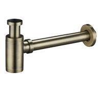 Mexen siphon de lavabo semi-circulaire, laiton antique - 79950-40 2269 5903163385944