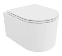 Mexen Sofia cuvette WC Rimless avec abattant slim à descente progressive, duroplast, blanc brillant - 30540300 4342 5907709115958