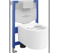 Mexen Sofia ensemble encastré WC châssis Fenix XS-F avec cuvette WC, blanc brillant - 6803354XX00 13117 5907709163935
