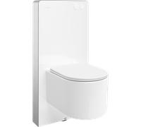 Mexen Sofia ensemble sur châssis WC montage en surface Tex Air G avec cuvette WC Tornado et siège à fermeture ralentie, blanc 101570 5907931047348