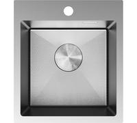Mexen Solix évier en acier inoxydable 1 bac 400 x 450 mm, inox HC - 6401401000-01HC 78903 5905315981431