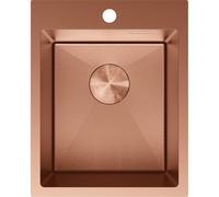 Mexen Solix évier en acier inoxydable 1 bac 400 x 500 mm, cuivre HC - 6406401000-65HC 78931 5905315981714