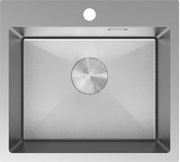 Mexen Solix évier en acier inoxydable 1 bac 500 x 450 mm, inox HC - 6402501000-01HC