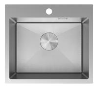 Mexen Solix évier en acier inoxydable 1 bac 500 x 450 mm, inox HC - 6402501000-01HC 78911 5905315981516