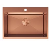 Mexen Solix évier en acier inoxydable à 1 bac 650 x 450 mm, cuivre - 6403651000-65 78922 5905315981622