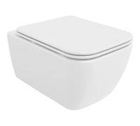 Mexen Stella Cuvette WC Rimless avec abattant à descente lente slim, duroplast, blanc brillant - 30680900 4363 5907709113510