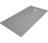 Mexen Stone+ Composite Baignoire-douche carrée 180 x 90 cm, béton gris - 44619018
