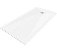 Mexen Stone+ Composite Baignoire-douche carrée 180 x 90 cm, blanc - 44109018