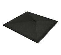 Mexen Stone+ receveur de douche composite carré 80 x 80 cm, noir, cache noir - 44708080-B 24993 5905315223784