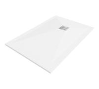 Mexen Stone+ receveur de douche rectangulaire en composite 100 x 90 cm, blanc - 44109010 15096 5907709150362