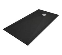 Mexen Stone+ Receveur de douche rectangulaire en composite 160 x 100 cm, noir - 44701016 15173 5907709151178