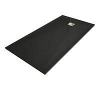 Mexen Stone+ receveur de douche rectangulaire en composite 160 x 90 cm, noir, cache doré - 44709016-G 24974 5905315223593