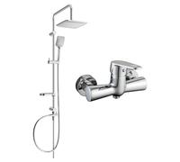 Mexen Sven ensemble de douche en saillie avec pomme de douche et mitigeur Kama, chrome - 72540262-00 6083 5907709181670