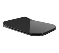 Mexen Teo abattant à descente lente slim, duroplast, noir brillant - 39851085 53197 5905315341969
