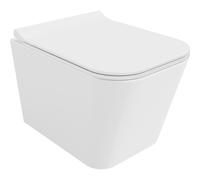 Mexen Teo cuvette WC Rimless avec abattant slim à fermeture lente, duroplast, blanc brillant - 30850700 4406 5907709114333