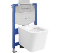 Mexen Teo Fenix XS-U Ensemble WC encastré avec cuvette WC Blanc brillant
