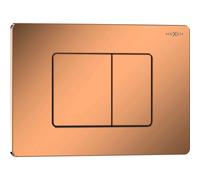 Mexen Tex 05 bouton de chasse d'eau en acier inoxydable, or rose brillant - 6105-09 68695 5905315969538