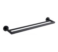 Mexen Tiber porte-serviettes double, noir - 7050525-70 772 5907709120747