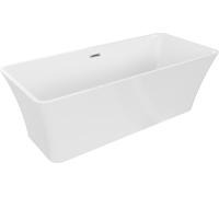 Mexen Tonia baignoire autoportante 170 x 75 cm, blanc, bonde nickel brossé - 52171707500-97
