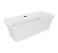 Mexen Tonia baignoire autoportante 170 x 75 cm, blanche, trop-plein noir - 52171707500-70 46002 5905315380586