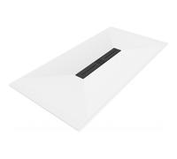 Mexen Toro receveur de douche rectangulaire SMC 180 x 70 cm, blanc, cache noir - 43107018-B 25360 5905315227522