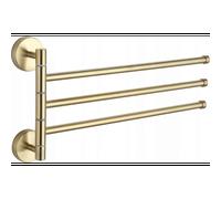 Mexen triple porte-serviettes pivotant, doré - 7039243-50 1042 5907709126718