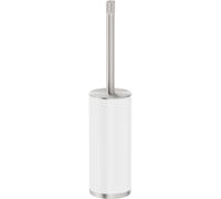 Mexen Triv brosse de toilette sur pied, blanche/nickel brossé - 70A33073-97W 94589 5905315735898