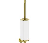Mexen Triv brosse de toilettes, blanche/dorée brossée - 70A33071-55W 94563 5905315734198