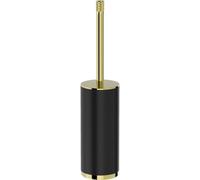 Mexen Triv brosse de toilettes sur pied, noire/dorée - 70A33073-50B 94572 5905315733924