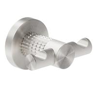 Mexen Triv crochet double pour serviette, nickel brossé - 70A33012-97 94325 5905315735652