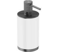 Mexen Triv distributeur de savon debout, blanc/gris pistolet brossé - 70A33059-66W 94536 5905315735003