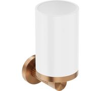 Mexen Triv gobelet pour brosse à dents, blanc/cuivre brossé - 70A33051-65W 94435 5905315734624