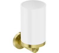 Mexen Triv gobelet pour brosse à dents, blanc/or brossé - 70A33051-55W 94433 5905315734068