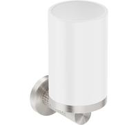 Mexen Triv gobelet pour brosses à dents, blanc/nikel brossé - 70A33051-97W 94439 5905315735744