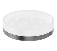 Mexen Triv porte-savon debout, blanc/gris pistolet brossé - 70A33057-66W 94496 5905315734969