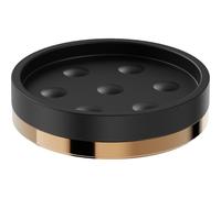 Mexen Triv porte-savon debout, noir/or rose - 70A33057-60B 94484 5905315734396