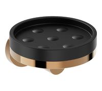 Mexen Triv porte-savon, noir/or rose - 70A33055-60B 94464 5905315734372