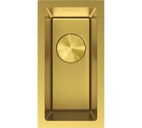 Mexen Trixo évier en acier inoxydable 1 bac 230 x 440 mm, doré - 6411221000-55 78952 5905315981929